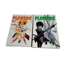 Shaman King Flowers Manga Volume 1 &amp; 2 Lot - $15.84