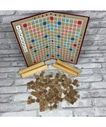 Scrabble Crossword Game 1983 Selchow &amp; Righter Vintage Made In USA Colle... - £18.42 GBP
