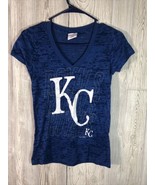 MLB | Womens Size S/P Kansas City Royals Major League Baseball T-Shirt EUC - £17.07 GBP