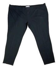 AVA VIV SIZE 4X PULLON STRETCH PANTS BLACK SKINNY LEGS HIGH RISE  - £11.07 GBP