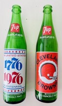 Vintage 1776-1976 BICENTENNIAL 7UP Soda 16 oz Commemorative Liberty Bell Bottle - £7.02 GBP