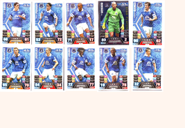 Topps Match Attax 2013-14 Premier League Everton Players Cards - $4.50