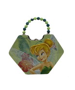 Disney&#39;s Tinkerbell &amp; Fairies Girls Diamond Purse Carry All Tin Tote Sty... - £7.62 GBP