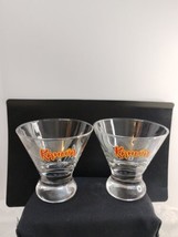 2 Kailua The Every Day Exotic Cocktail Glasses 4&quot;X4 weighted bottom - £13.11 GBP