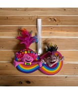 Hallmark Ornament 2020 Poppy and Queen Barb Trolls World Tour Rainbow NEW  - £12.15 GBP