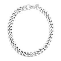 Eklexic Women's Curb Chain And Clasp Choker Silver - $146.00