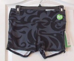 Gaiam Om Cinch Yoga Shorts Black Gray Women&#39;s Sz S NWT MPSR$38 - $372.79 MXN