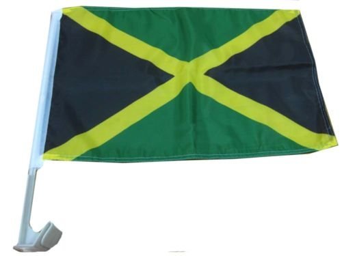 Moon Knives 12x18 Jamaica Country Single Sided Car Vehicle 12&#39;&#39;x18&#39;&#39; Fla... - $4.44