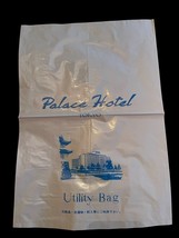 VTG Palace Hotel Tokyo Toiletries Laundry Plastic Utility Bag 17”x12” 70s - $219.69 MXN