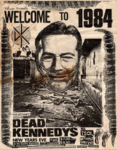 DEAD KENNEDYS 1984 Show Punk Vintage Poster Print Canvas Giclee Annex Ar... - £15.71 GBP+
