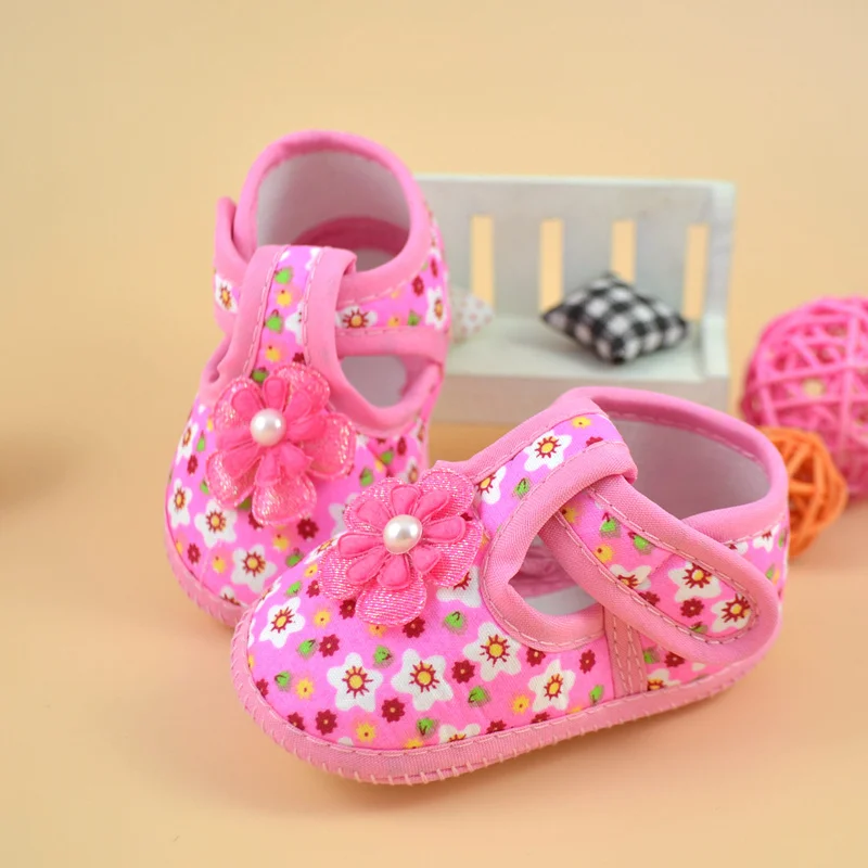 Play Newborn Baby Girl Soft Sole Crib Toddler Shoes Canvas Sneaker Toddler Zapat - £23.18 GBP