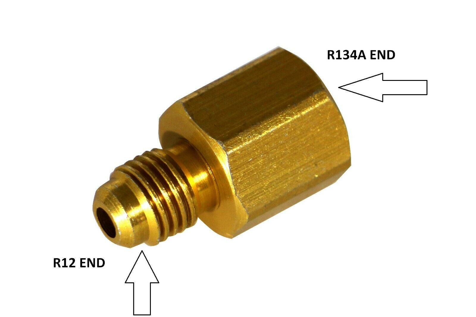 R134a to R12 Adapter #3030a - $3.81