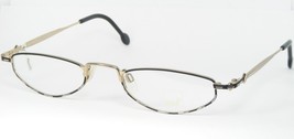 Mondi By Metzler 2400 290 Gold /MATT Black /SILVER Eyeglasses Frame 50-21-145mm - $67.90