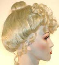 Gibson Girl Wig / Cinderella / Mrs Claus / 1890&#39;s - £39.53 GBP