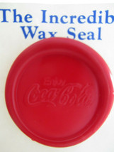 Coca-Cola The Incredible Seal Red Wax Seal Unused New Old Stock Rare - £6.33 GBP