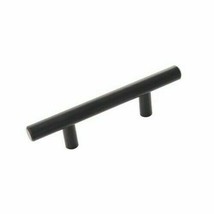 Hickory Hardware HH075592 Bar Pull 2-1/2&quot; Center-Center Bar Matte Black ... - £7.59 GBP+