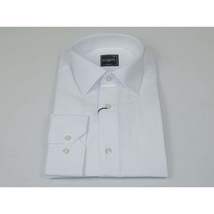 Men's Shirt By CASILA Turkey Cotton Blend Long Sleeves 501870-01 White Pique image 4