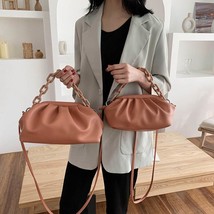 L vintage 2023 new in clutch and purse small chain tote handbag pu leather luxury brand thumb200