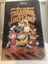 Ducktales Treasure If The Lost Lamp Vhs Tape Big Clamshell - £3.09 GBP
