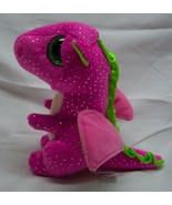 TY Beanie Boos BIG EYED DARLA THE PINK SPARKLE DRAGON 5&quot; Plush STUFFED A... - $20.31 CAD