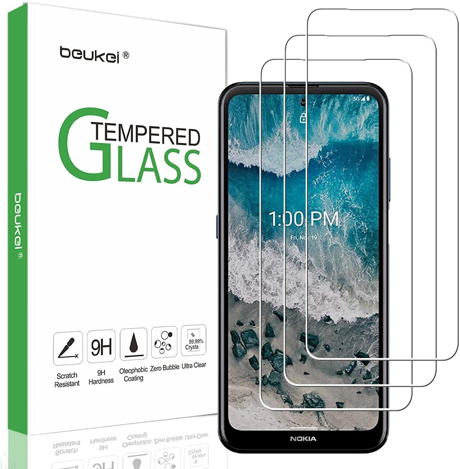 Primary image for 3 X Pieces Tempered Glass (2.5D) Screen Protector Film Guard For Nokia X100