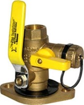 Cirulator Pump Flange and Drain Valve - 3/4&quot; NPT 600 WOG - Full Port #226 - £44.22 GBP