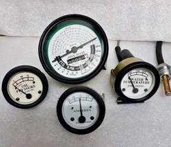 Temperature Oil Pressure Fuel Tachometer gauges Set for JD Tractor fits ... - $48.02
