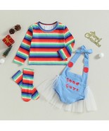 NEW Baby Toddler Girls Childs Play Chucky Halloween Costume - €12,23 EUR