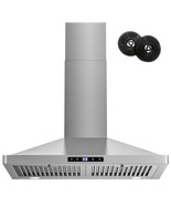 Range Hood 30 inch Wall Mount,450 CFM Ducted/Ductless Range Hood with St... - €506,59 EUR