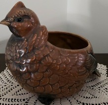 Vintage ~ Hand Painted ~ Napcoware Quail Bird Planter ~ Ceramic ~ Made In Japan - £29.55 GBP