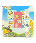 Disney Tinkerbell Repositional Locker Wall Stickers 4 Sheets Fairies New - £11.25 GBP