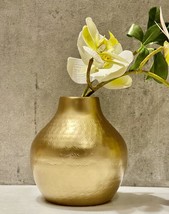 Metal Flower vase for Home Decor and Living Room Vintage Decor Antique Decor for - £47.19 GBP