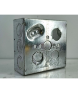 Steel City 4 in. x 2 1/8 in. 42 cu. in. Steel Deep Outlet Box 721711234E... - $14.19 CAD