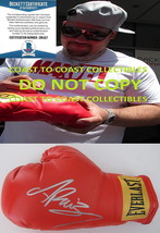 Andy Ruiz Jr Boxing Champion autographed boxing glove exact proof Becket... - $197.99