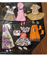 Barbie Sunflower Apron Pet Pals Indian Pink Fashion Gold Purse Hat Dress... - $1,513.33 MXN
