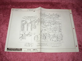 SPARTON Television Chassis Schematic Model 4964, 4965, 5064, 5065, chass... - £4.69 GBP