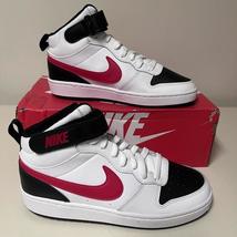 Nike Court Borough Mid 2 Big Kids&#39; Shoes CD7782-110 Size 7Y - $57.94