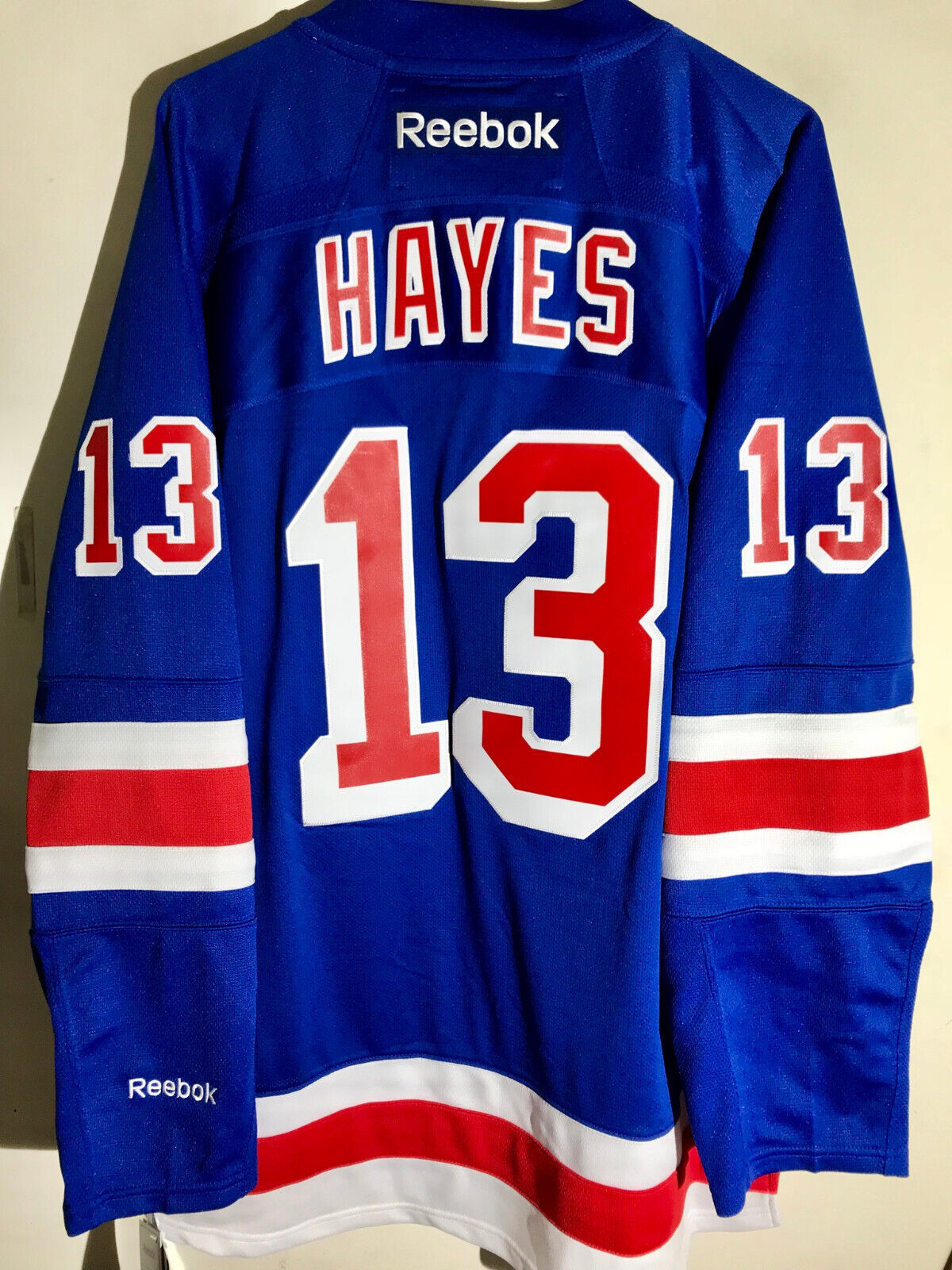 Primary image for Reebok Premier NHL Jersey New York Rangers Kevin Hayes Blue sz L