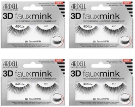 Ardell False Eyelashes 3D Faux Mink 857, 4 pairs - $15.35