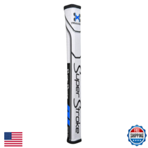 SuperStroke Traxion Pistol GT Tour Golf Putter Grip Black/Blue/White - $39.57