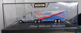 NOS &#39;95 Matchbox Transporter 1:80 #42 Kyle Petty Coors Light Silver Bullet Truck - £13.97 GBP