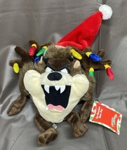 Vintage Taz The Reindeer Bean Bag Plush NWT Looney Tunes Stuffed Animal ... - £13.40 GBP