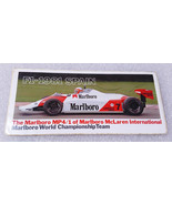 MARLBORO &amp; SPAIN GRAND PRIX F1 ✱ Vintage Sticker Cigarettes Advertising ... - $17.81