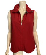 Chico&#39;s Women&#39;s Zenergy Reversible Vest Red L (No tags) - €20,46 EUR