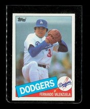 Vintage 1985 Topps Baseball Card Fernando Valenzuela Los Angeles Dodgers #440 - £2.32 GBP