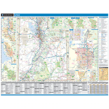 Proseries Wall Map: Utah State (R) - £210.42 GBP