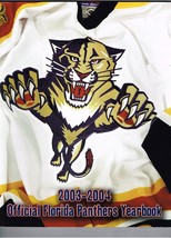 2003-04 NHL Florida Panthers Yearbook Ice Hockey - £27.45 GBP