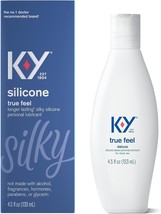 K-Y True Feel Silicone Lube 4.5 fl oz, Deluxe Personal Lubricant for Couples, - $34.60