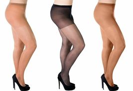 20 DENIER CURVY PLUS MAXI TOP SIZE TIGHTS 2 x Colours 2XL 3XL 4XL  56" -... - $6.06