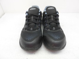 KEEN Women&#39;s Low-Cut Vista Carbon Fiber-Toe ESD Work Shoes Black/Blue Size 9.5M - £61.37 GBP